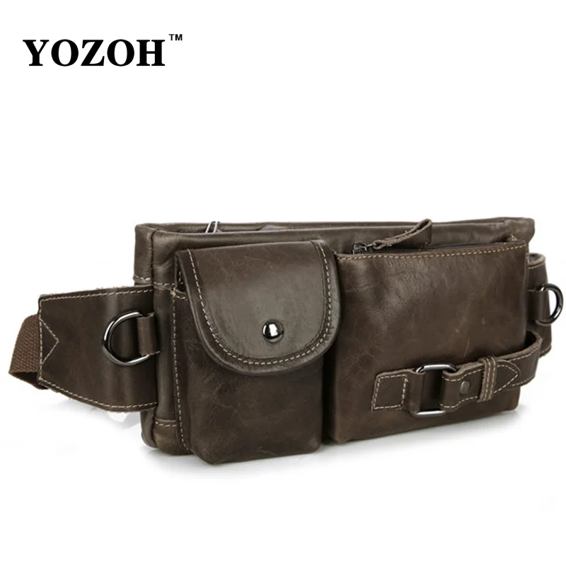 YOZOH гуртел Tasche из натуральной кожи Мужская мини сумка taobao поясные сумки Сумка