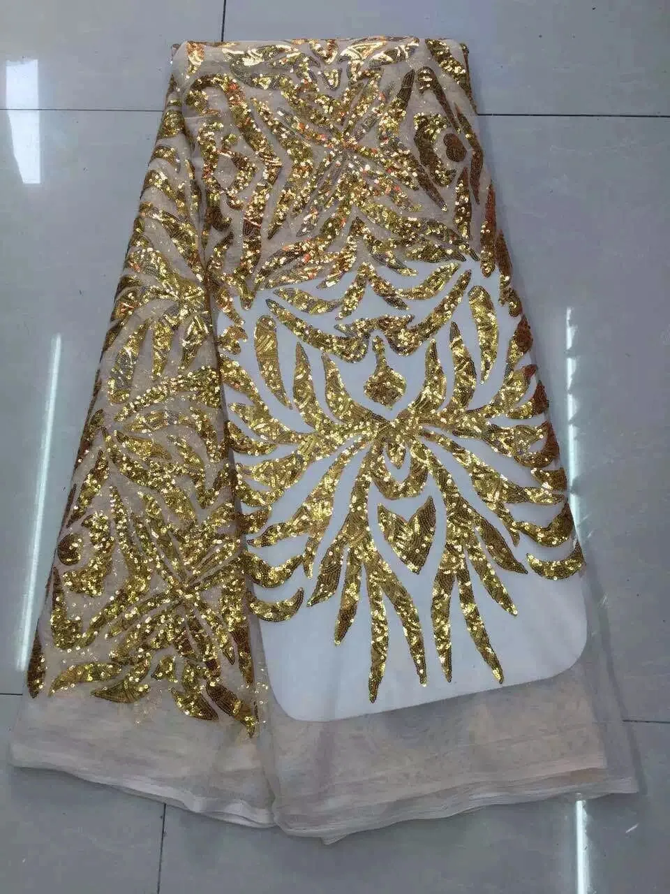 Новый дизайн кружевная ткань во французском и африканском стиле высокого