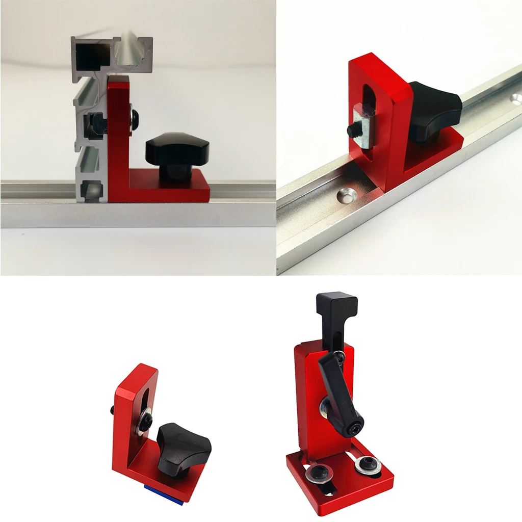 Miter Track Stop for T-Slot T-Tracks DIY Woodworking Tools Manual 45-Type | Обустройство дома