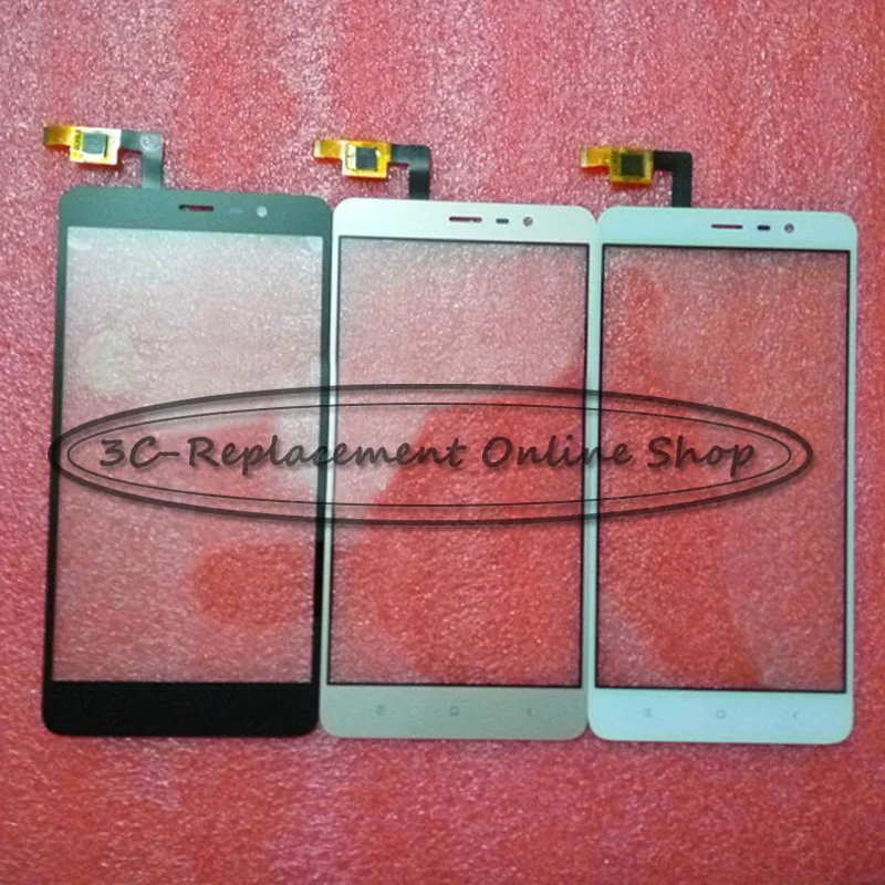 100% протестированный сенсорный экран дигитайзер стеклянный сенсор для Xiaomi Redmi Note 3