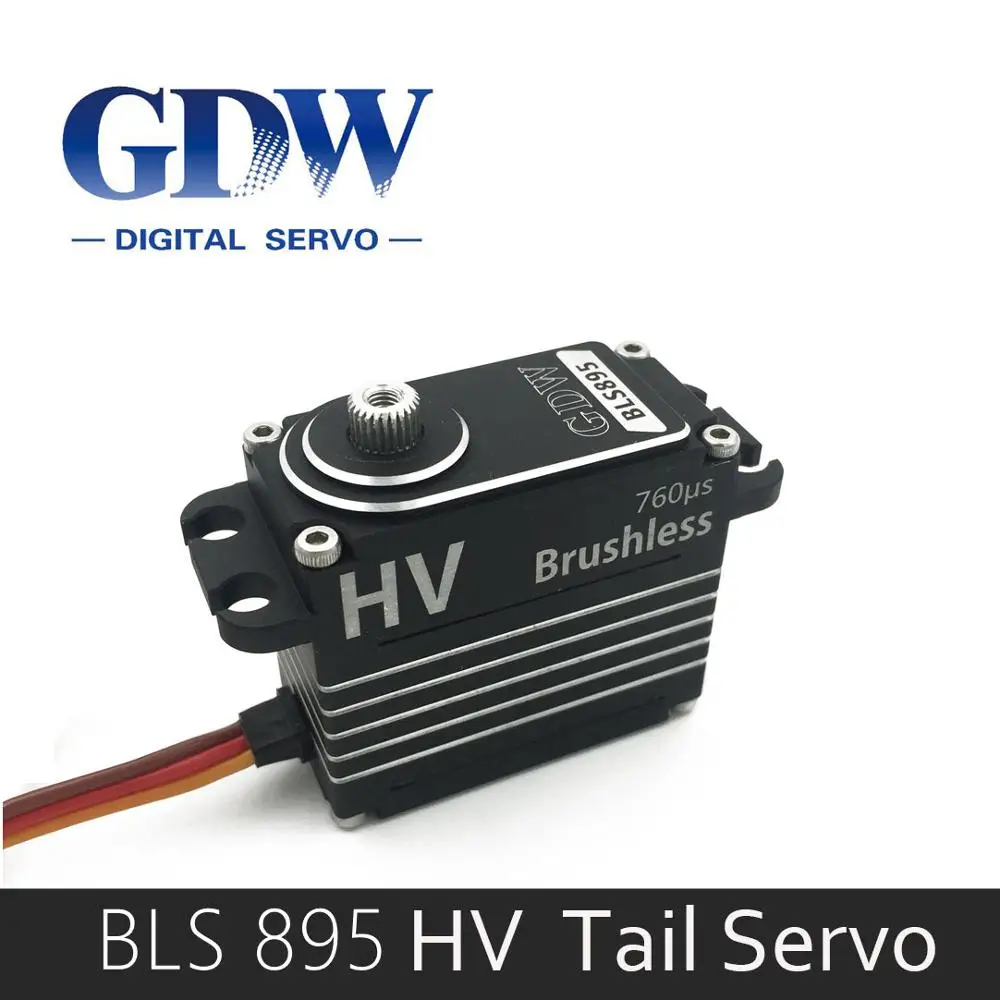 Бесплатная доставка GDW BLS895 HV бесщеточные Стандартные Задние сервоприводы для