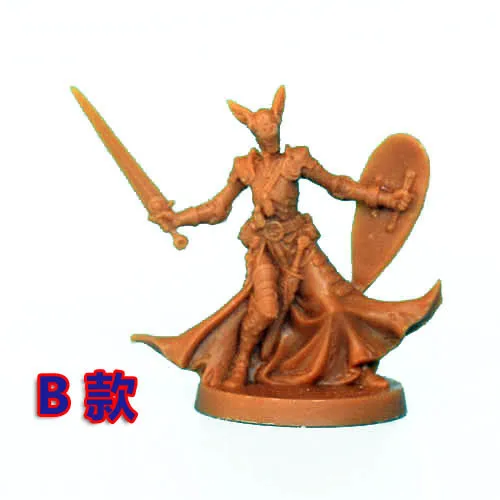 B Литье под давлением 1: 72 Cool Miniornot настольная игра для ролевых игр модель Cmon бесконечный Темный массивный темный герой - Цвет: B