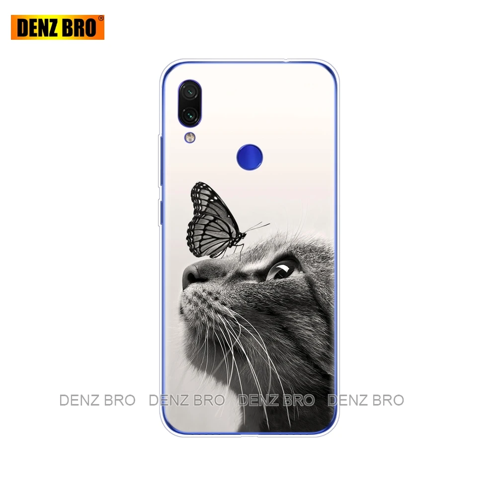 34637 Чехол-бампер для Xiaomi Redmi Note 7 pro, силиконовый мягкий ТПУ с рисунком, чехол для Xiaomi Redmi Note 7, 6,3 дюймов, Fundas Redmi Note7 - Цвет: 34637