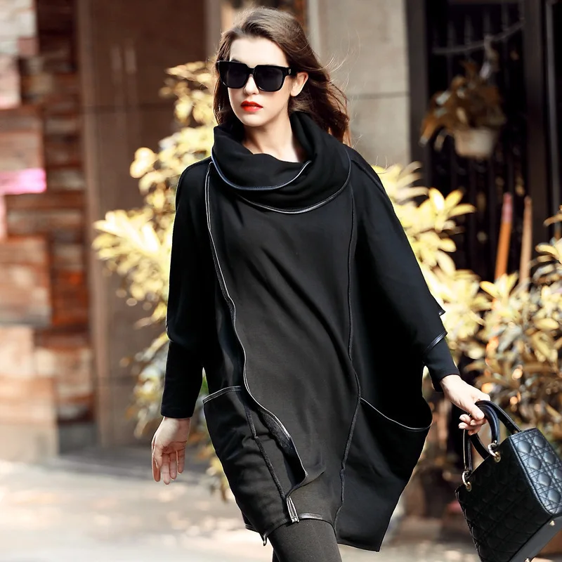 LANMREM/2018 Новое поступление осенняя мода рукав-клеш бант три четверти свободный