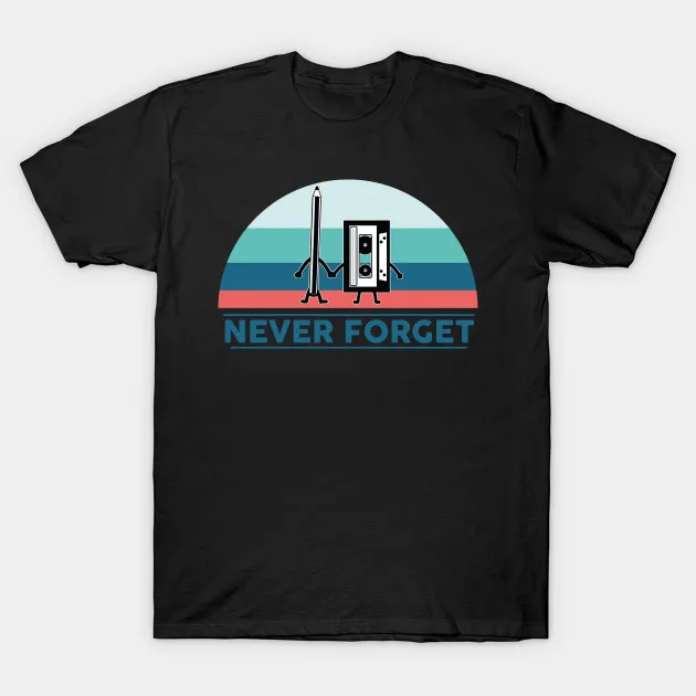 Мужская футболка с коротким рукавом кассета VHS Floppy disk nerd geek Ретро подарок женская