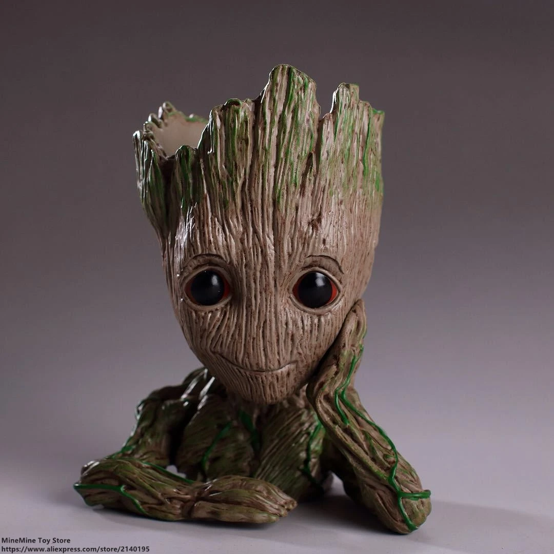 ZXZ Marvel Мстители 3 Groot дерево человек 15 см фигурку осанка коллекция украшений аниме