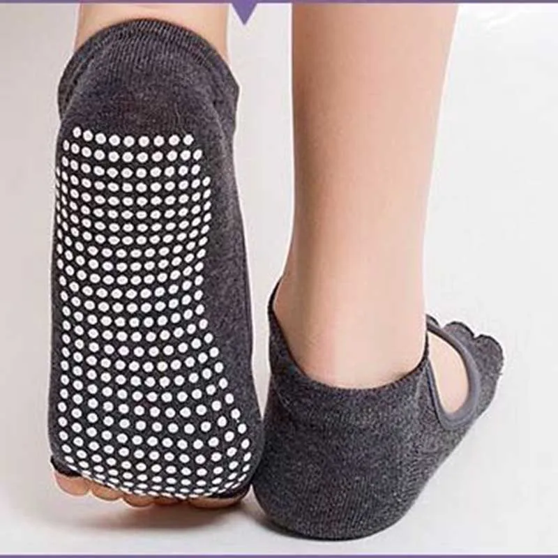 [EIOISAPRA] балетные танцевальные носки с полупальцами женские короткие открытой