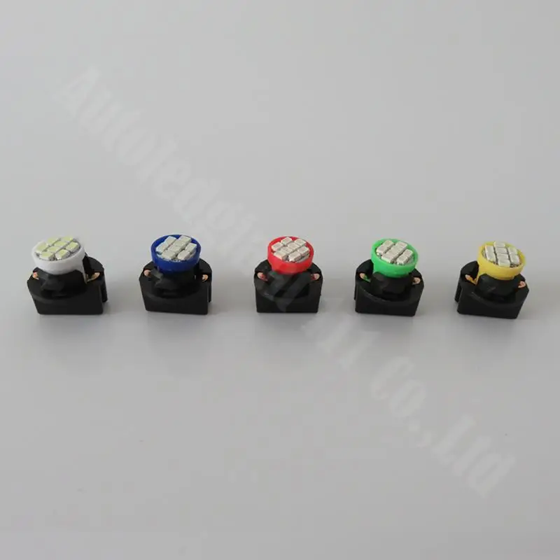Led T10 W5W 194 клиновидная База белый синий зеленый красный желтый розовый
