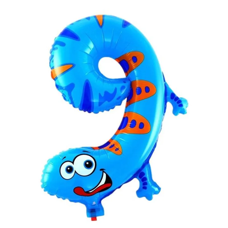 Романтическое свадебное украшение фольгированные шары 9 шаров под рептилию