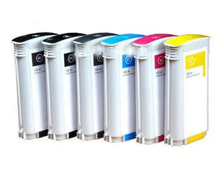 6 шт. сменные чернильные картриджи для hp 72 совместимые с hp72 T100 T610 T1100 T790 C9370A C9371A C9372A