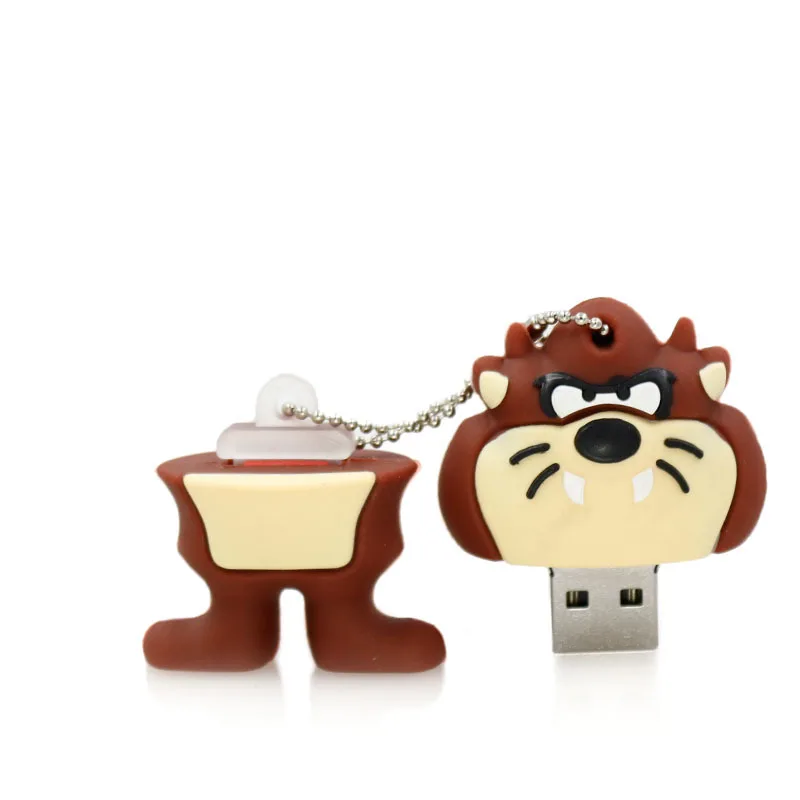 Amthin pendrive animal 4G Daffy 8G Duck 16G Bugs Bunny Crow Lion cat USB флеш накопитель U Disk Creativo Pendrive карта памяти подарок|u disk|flash driveusb flash