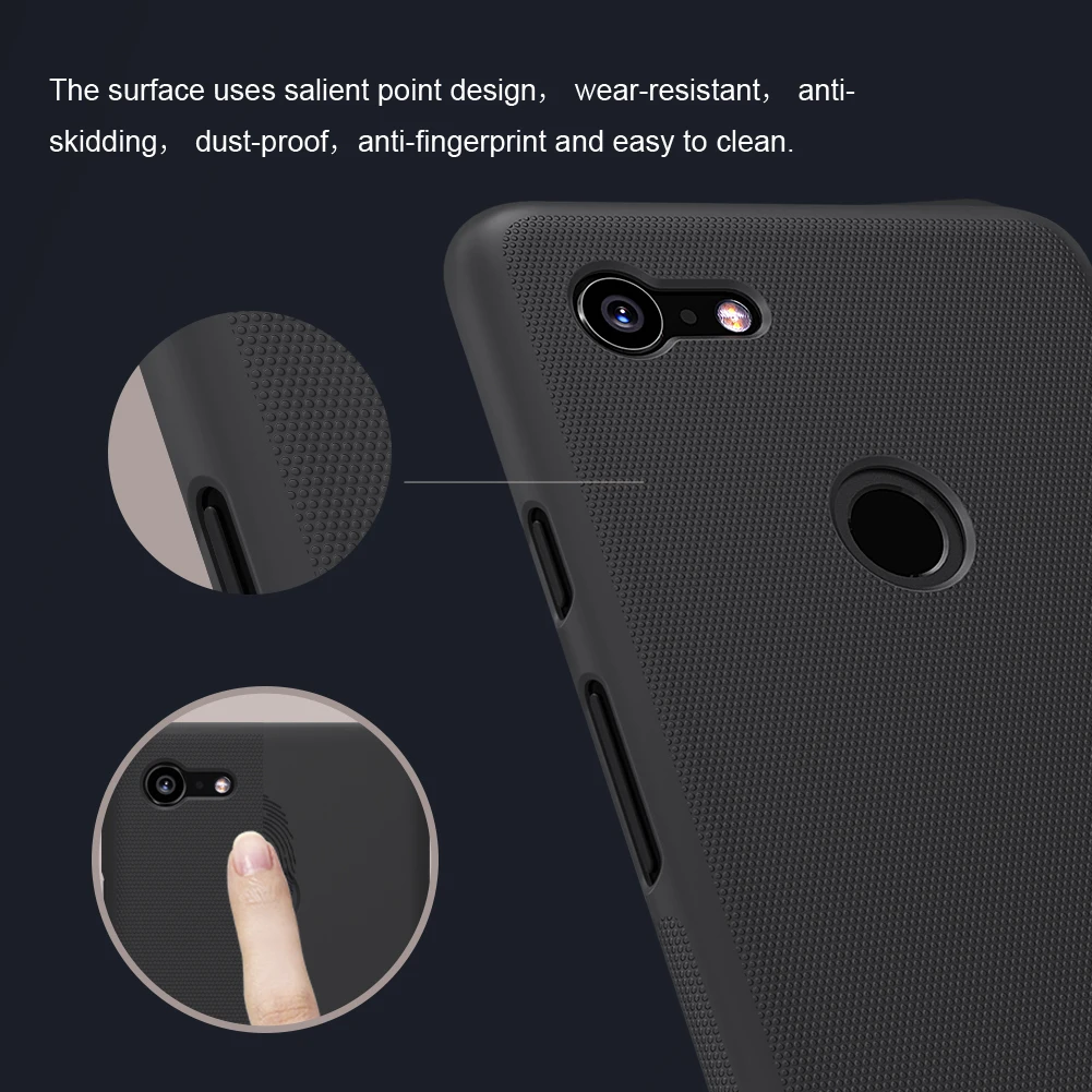 СПС Google Pixel 3 XL чехол Корпус Nillkin матовая серия Роскошная жесткая задняя крышка из ПК чехол для Google Pixel 3 XL Pixel3 XL 3XL