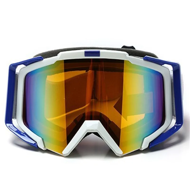 Новинка, лыжные очки для мужчин и женщин, лыжные очки skibrille gafas nieve lunette, мужские лыжные очки для сноубординга, зимние очки - Цвет: white frame