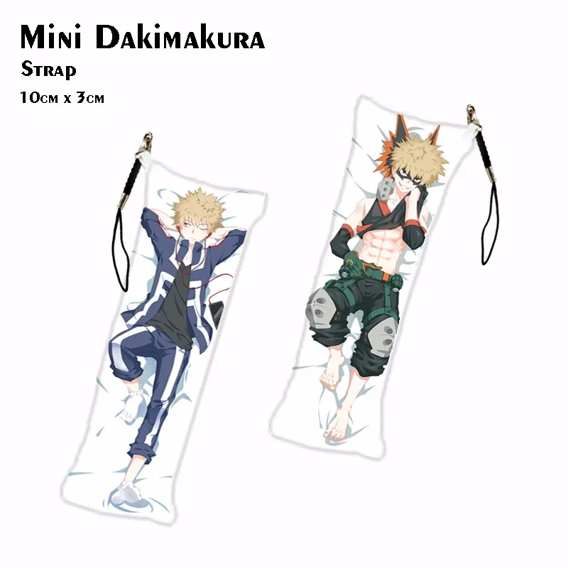 My Hero academic TODOROKI SHOTO Mini Dakimakura Anime Katsuki Bakugo брелок DIY подвеска Прямая поставка| |