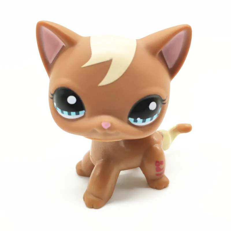 20 Редкие игрушки Lps Pet Shop,, короткошерстная кошка, коричневый большой Дэйн, стоячая фигурка, коллекция, 41 стиль, детский набор, подарок - Цвет: 20