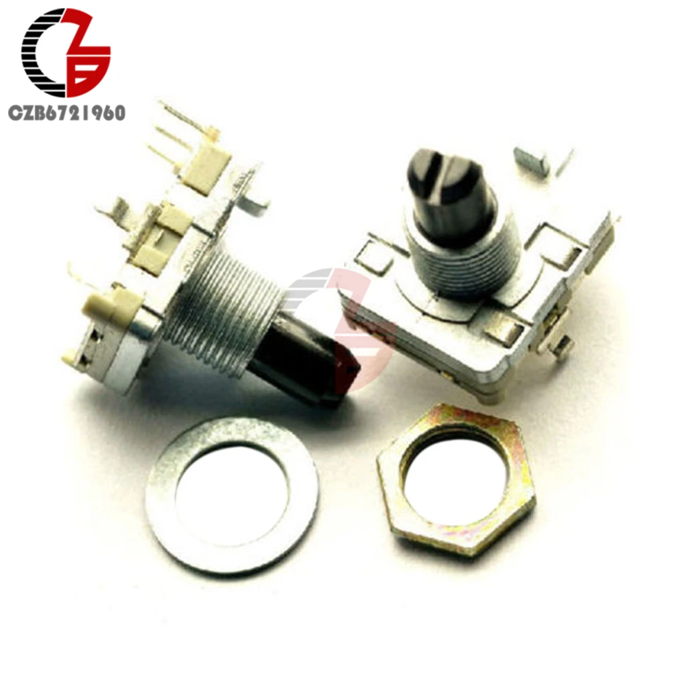 Rotary Encoder Switch EC16 Audio Digital Potentiometer 15mm Handle Switch