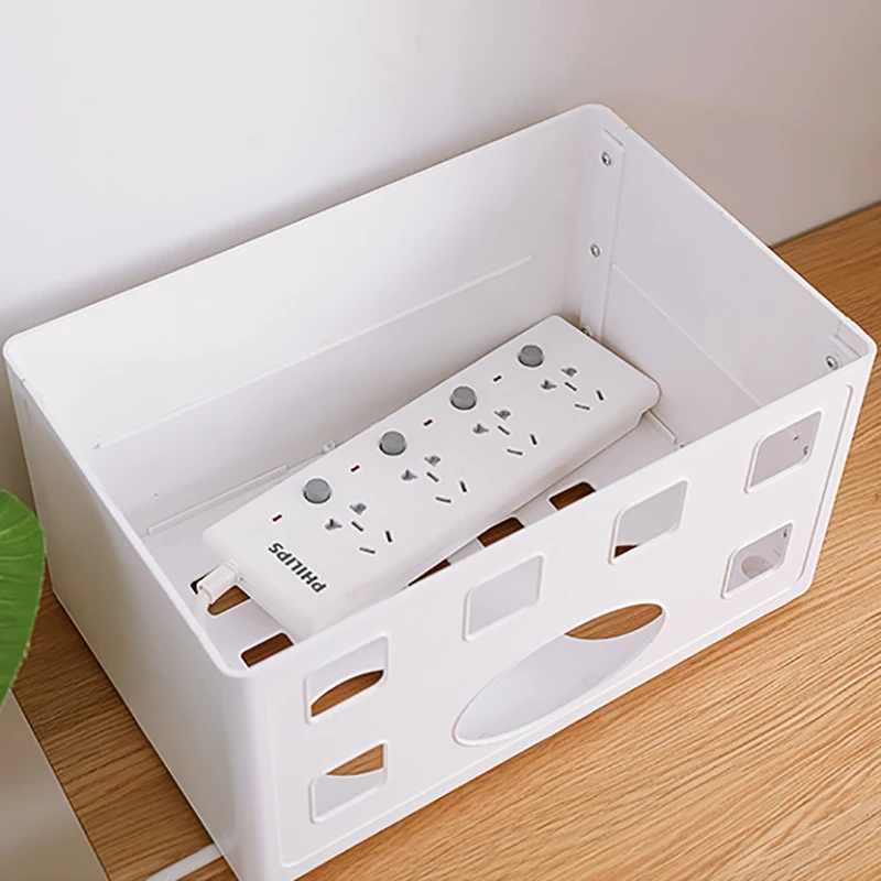 Verkauf 050 Hause Doppel-deck Hohl Strahlung Drain Und Plug-in Power Linie Router Erhalt Box Cablebox