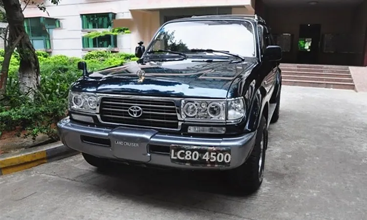 Передний бампер RQXR решетка гриля для Toyota Land Cruiser LC80 FZJ80 4500 1995-1997 | Автомобили и