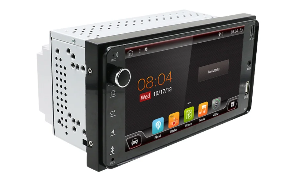 Eunavi 2din Android 9,0 Автомобильный мультимедийный Радио Стерео gps для Toyota Hilux VIOS старый Camry Prado RAV4 Prado 2003-2008 сенсорный экран