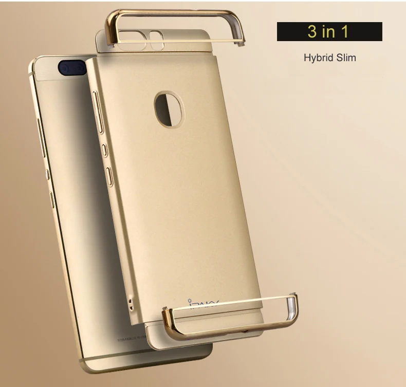 For Huawei Honor V8 iPaky 3in1 PC Cover Case for huawei honor v8 Ultra-thin Matte Frosted Anti-fingerprint phone cases |