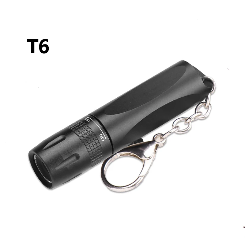 Black body T6 Litwod Z90+ SY1 T6 CREE XM-L 4000лм мини Мощный светодиодный фонарик портативный светильник для кемпинга фонарь для защиты тактический фонарик - Испускаемый цвет: Black body T6