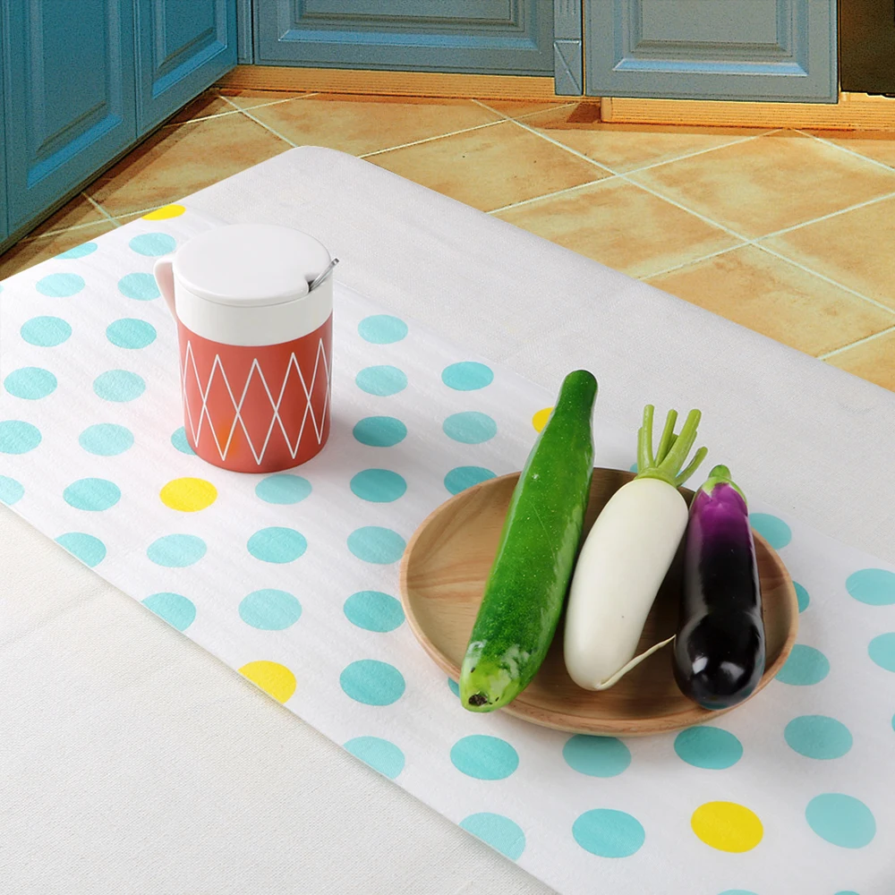 HILIFE Drawer Liner Wardrobe Pad Kitchen Table Mat Table Contact Paper Waterproof 3M Table Decoration No Slip Waterproof Mat