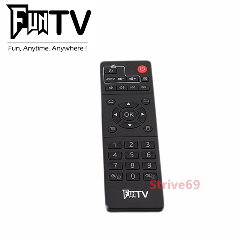 Бесплатная доставка новый пульт дистанционного управления FUNTV для funvt2 funtv3|Пульты