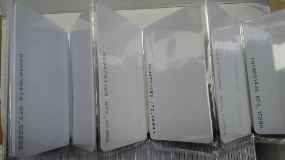 1000 шт./лот 125 кГц RFID карты ID парковки TK4100 | Безопасность и защита