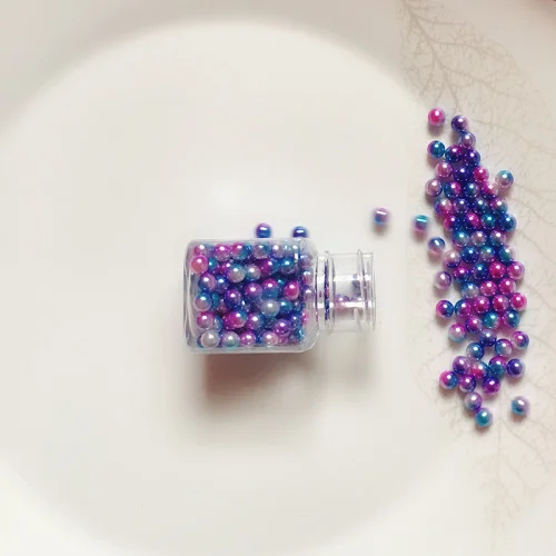 one box B Детские креативные DIY бусины из жемчуга русалки, игрушки, аксессуары для детей, для девочек, ручной работы, развивающие игрушки для рукоделия, подарки и подарки - Color: one box B