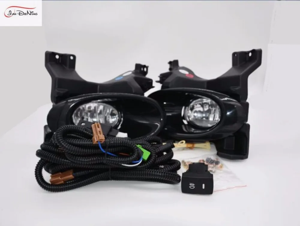 Автомобильные противотуманные фары JanDeNing для Honda City 2008 2011 галогенная лампа H11 12V 55