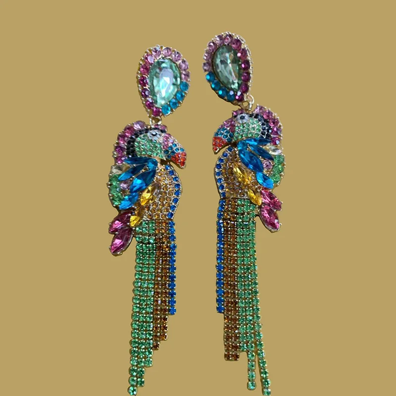 Новые серьги капли za Boho свадебные Большие массивные Висячие ювелирные изделия