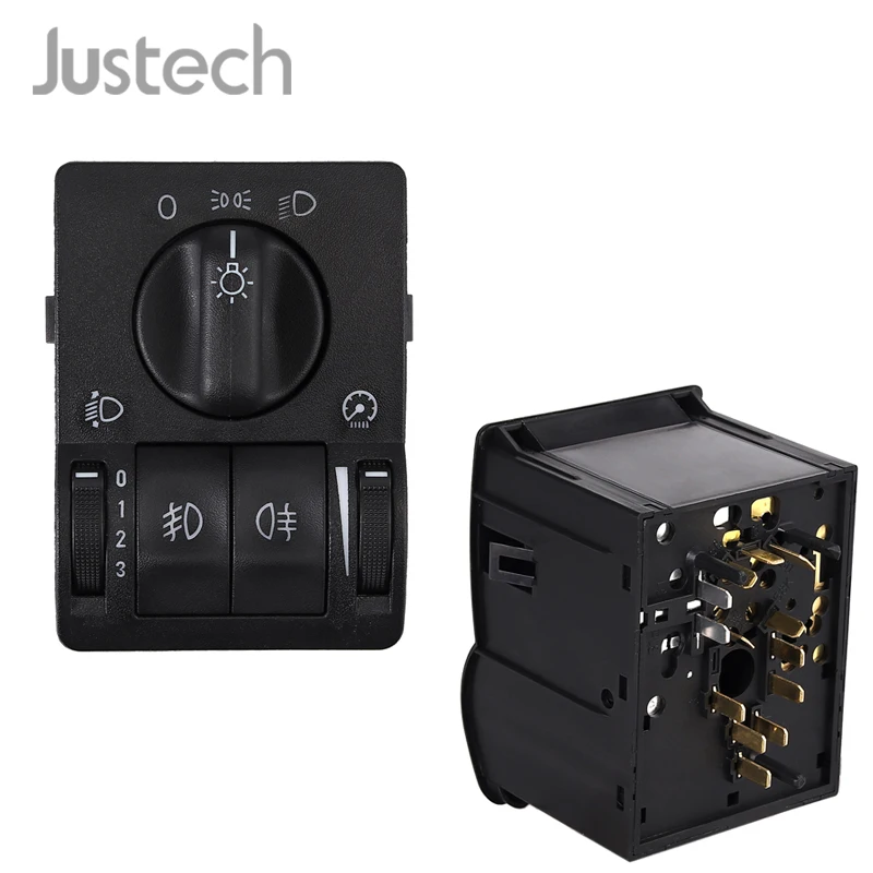 Justech 6240097 автомобильный переключатель головной светильник Панель управления для