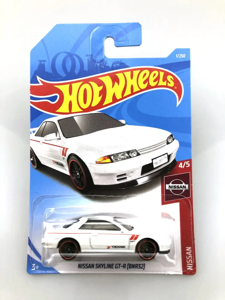 Hot Wheels 1:64 Автомобиль NISSAN SKYLINE 2000 GT R RS Коллекционная версия металлические Литые