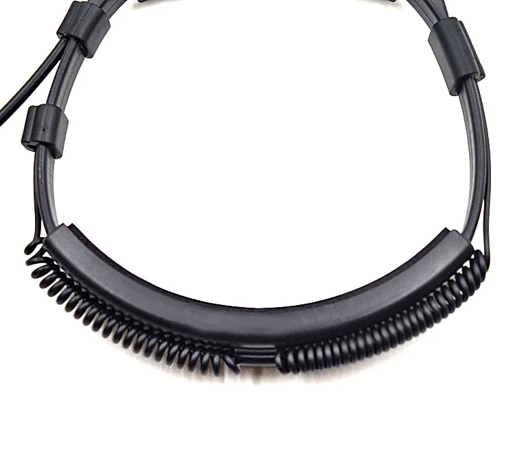 Стереонаушники с воздушными трубками гарнитура горловина микрофон для Apple iPhone 6