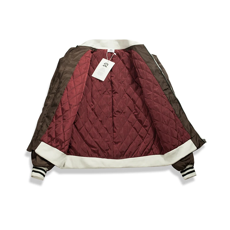 MIJKO Wholesale New fashion sleek jacket hip hop casual thickening coat | Мужская одежда