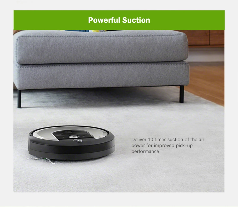 Робот-пылесос IRobot Roomba I7 Plus, автоматическое удаление грязи, отпечаток, смарт-карта, обнаружение грязи, автоматическая зарядка, APPControl