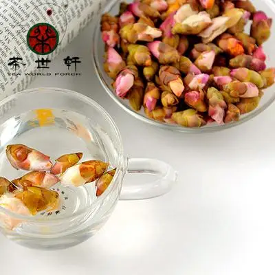 80G Organic Wild Peach Blossom Herbal Anti-aging Freckles Removing Beauty Lose Weight Slimming Skin Care Raw Materials Dry Tea | Красота и