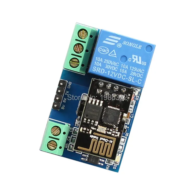 Смарт-переключатель WS16 12 В ESP8266 беспроводная сетевая релейная плата Wi-Fi