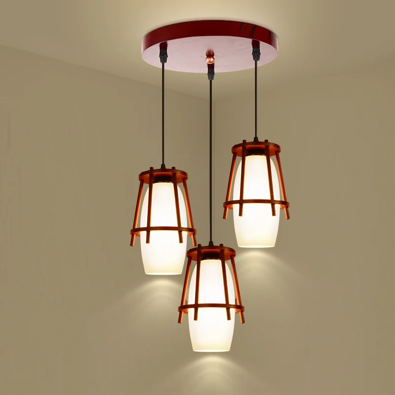 Современный простой бар настольная лампа 1/3 головки подвесной светильник для