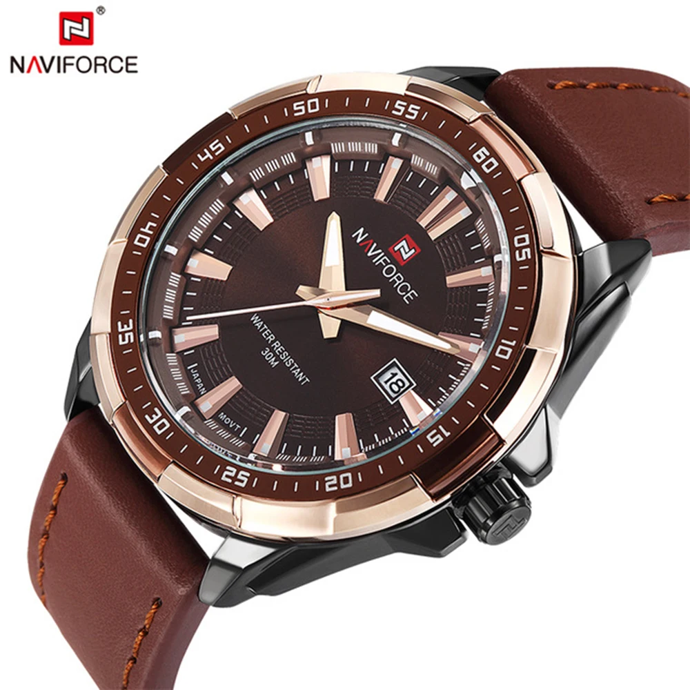 Relogio Masculino NAVIFORCE 9056 брендовые модные мужские часы кварцевые часы мужские водонепроницаемые наручные часы военные часы дропшиппинг