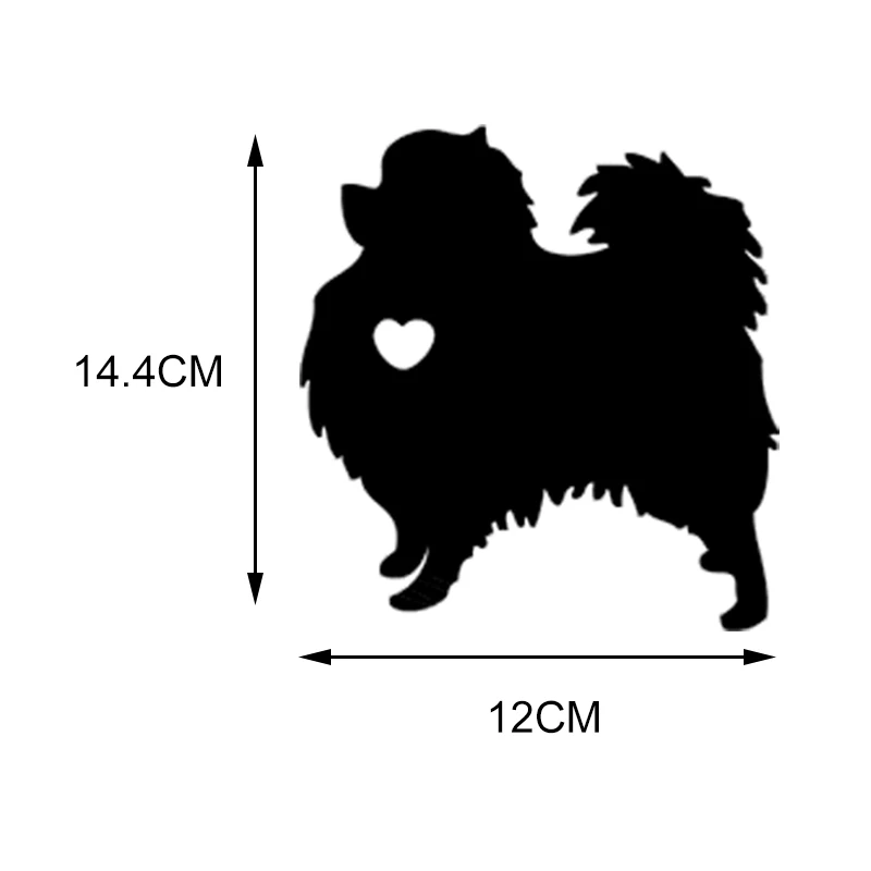 I Love My Pomeranian Dog автомобильные наклейки с животными 14 4*12 см водонепроницаемые для