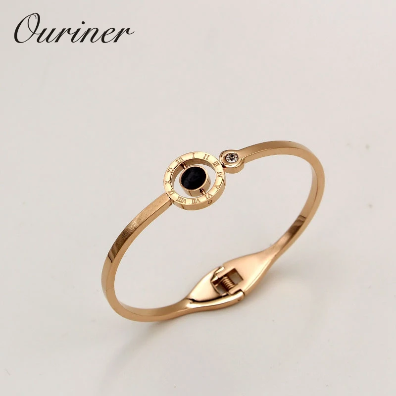 Роскошные браслеты для влюбленных женщин ювелирные изделия из нержавеющей стали