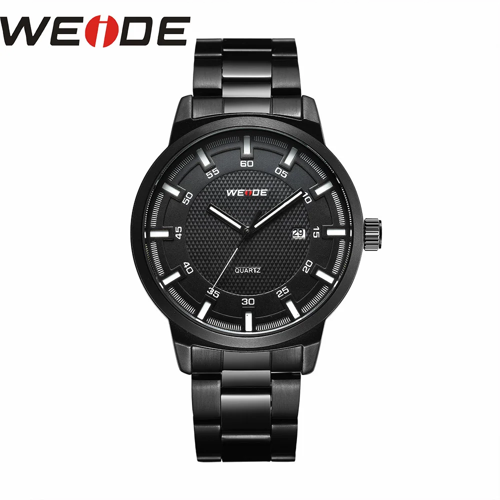 WEIDE Модные нержавеющая сталь мужские часы best Роскошные Брендовые Часы automatico для