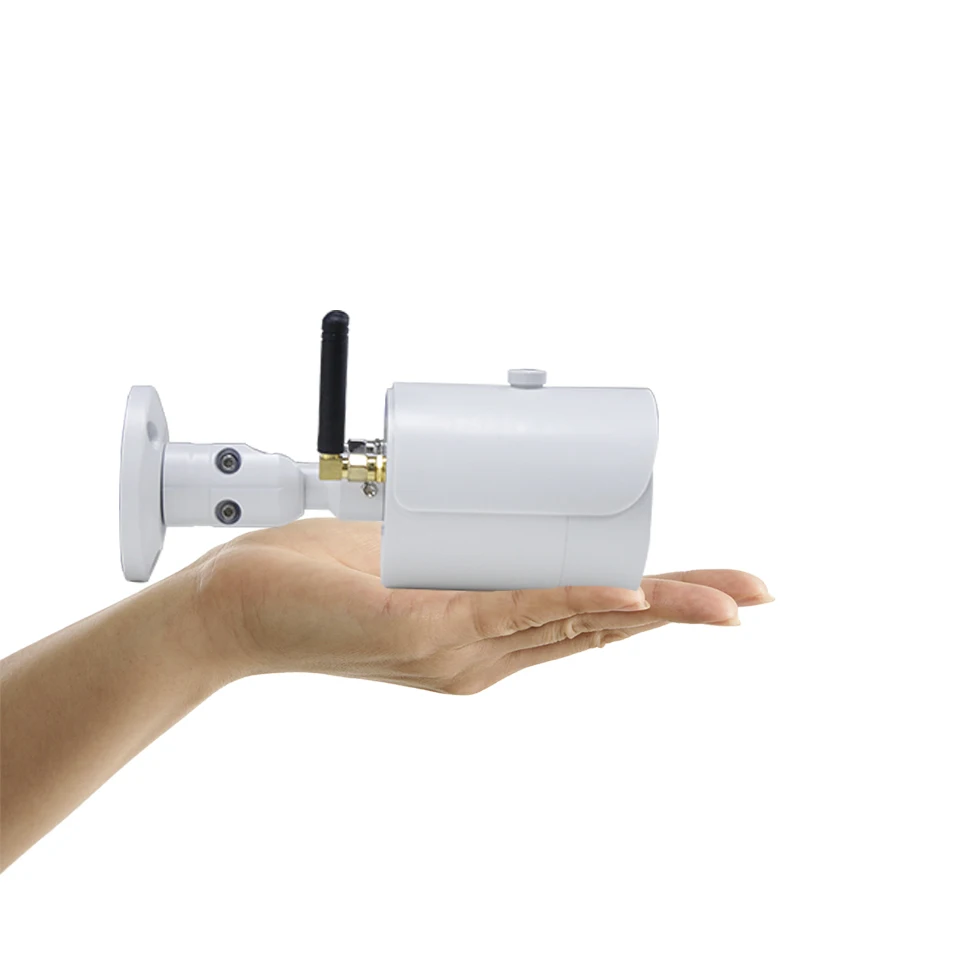 Камера для наружного использования Jimi JH012 с беспроводной сетью 3G и Wi-Fi, защитой IP65 от воды и 30-дневным бесплатным облачным хранением.