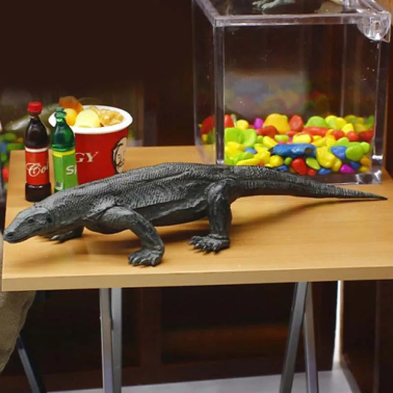 Mnotht 1/6 Масштаб Модель животных игрушки ящерица для черепах змей Крокодиловая