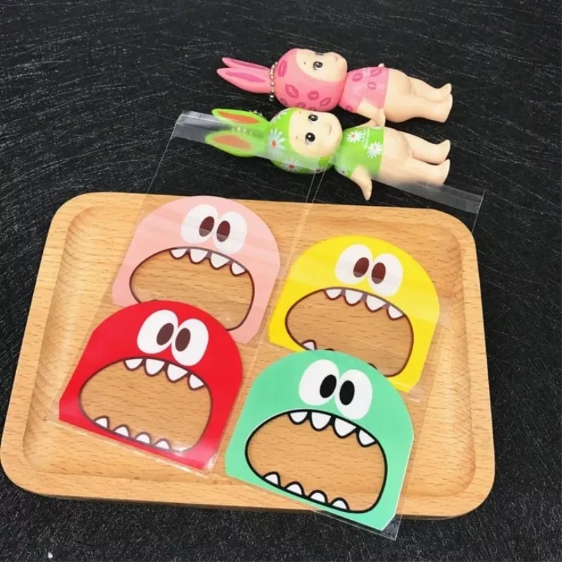 50 шт./лот милый маленький монстр Рождество печенье сумки Свадебная вечерние