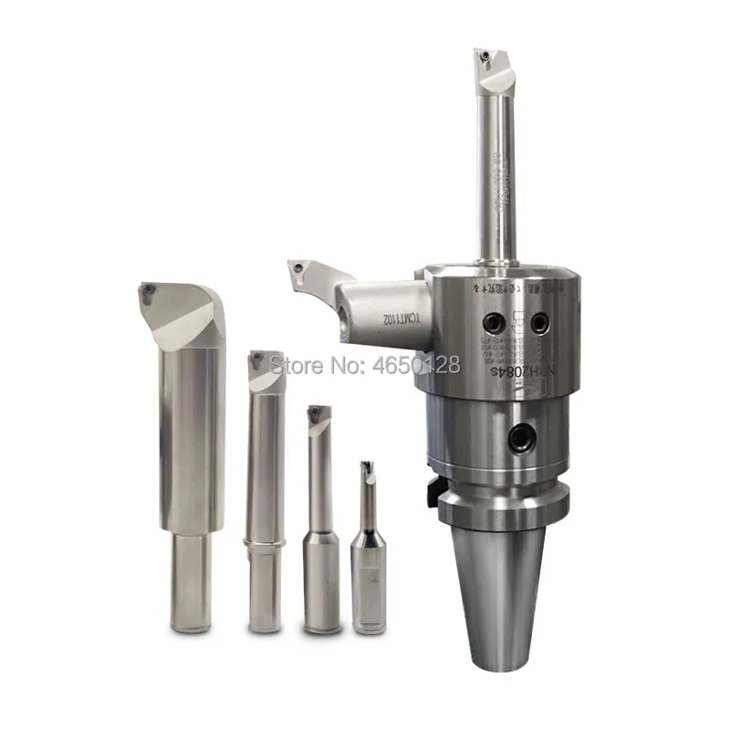 

Новинка NBH2084S BT40 LBK6 55L настраиваемая Буровая головка 0.005 Φ Комбинация инструмент для бурового станка с ЧПУ