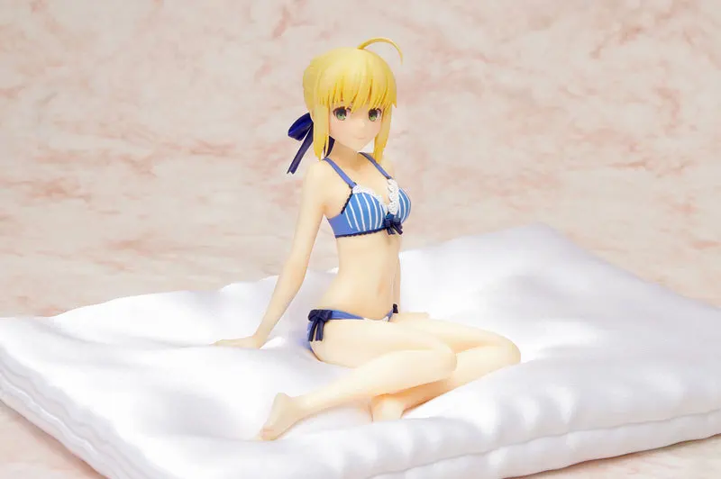 Аниме Fiture 14 см сабля волна 6 купальник Saber Fate Stay Night рисунок стрелок Фигурки