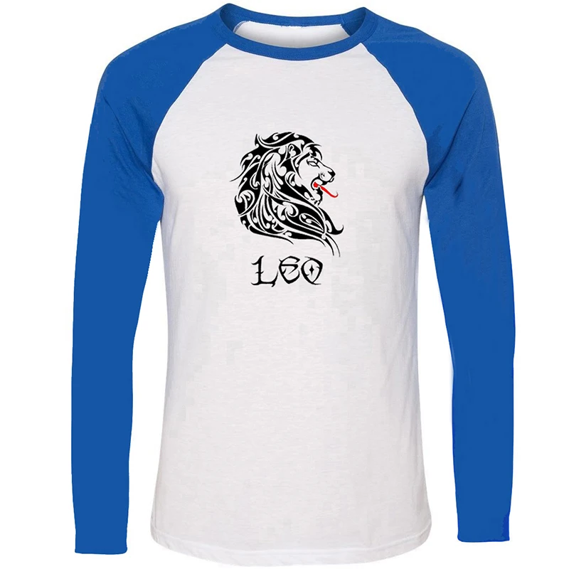 Scorpio Aquarius Libra Leo Gemini Symbol & Feature Design Мужская футболка с принтом графическая длинным