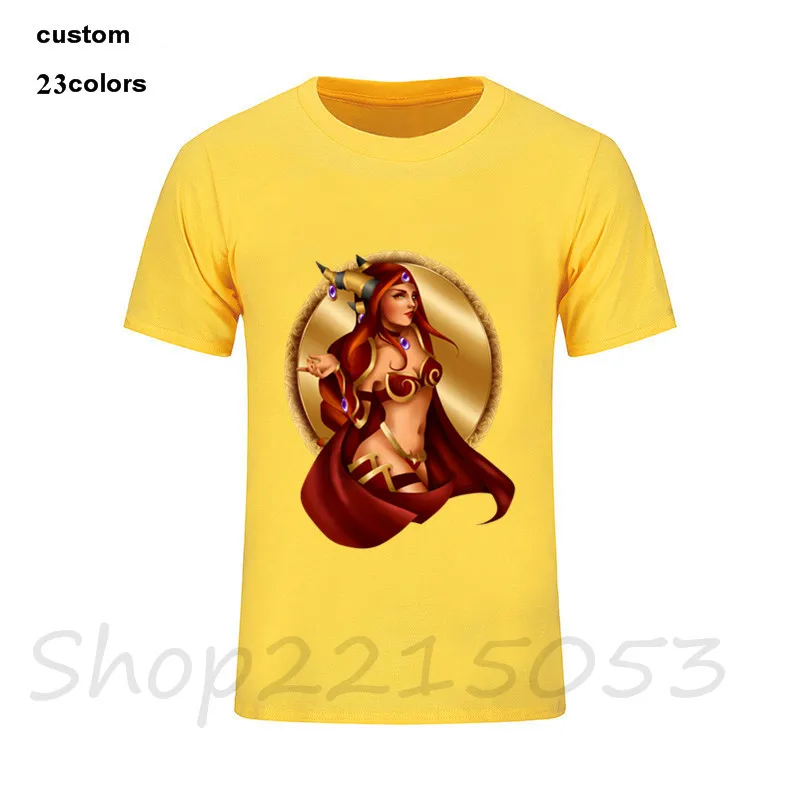 2019 уличная игра Norse Alexstrasza Мужская забавная футболка робот ртуть костюм Группа